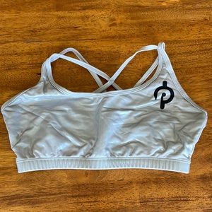 Pegel Peloton metallic sports bra size M